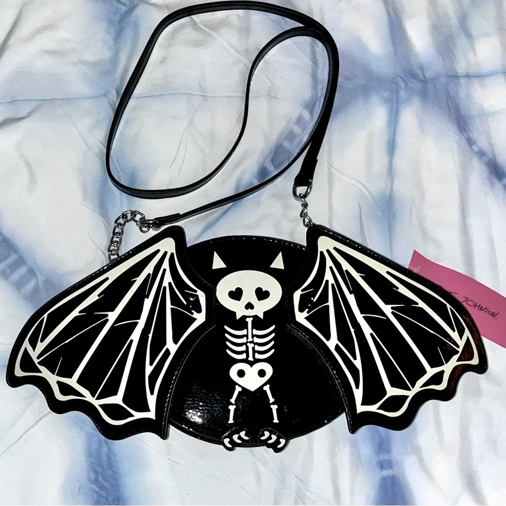 Betsey Johnson Halloween Crossbody Bat Bag